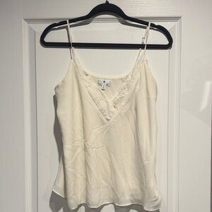 Socialite Cream Lace Detail Camisole